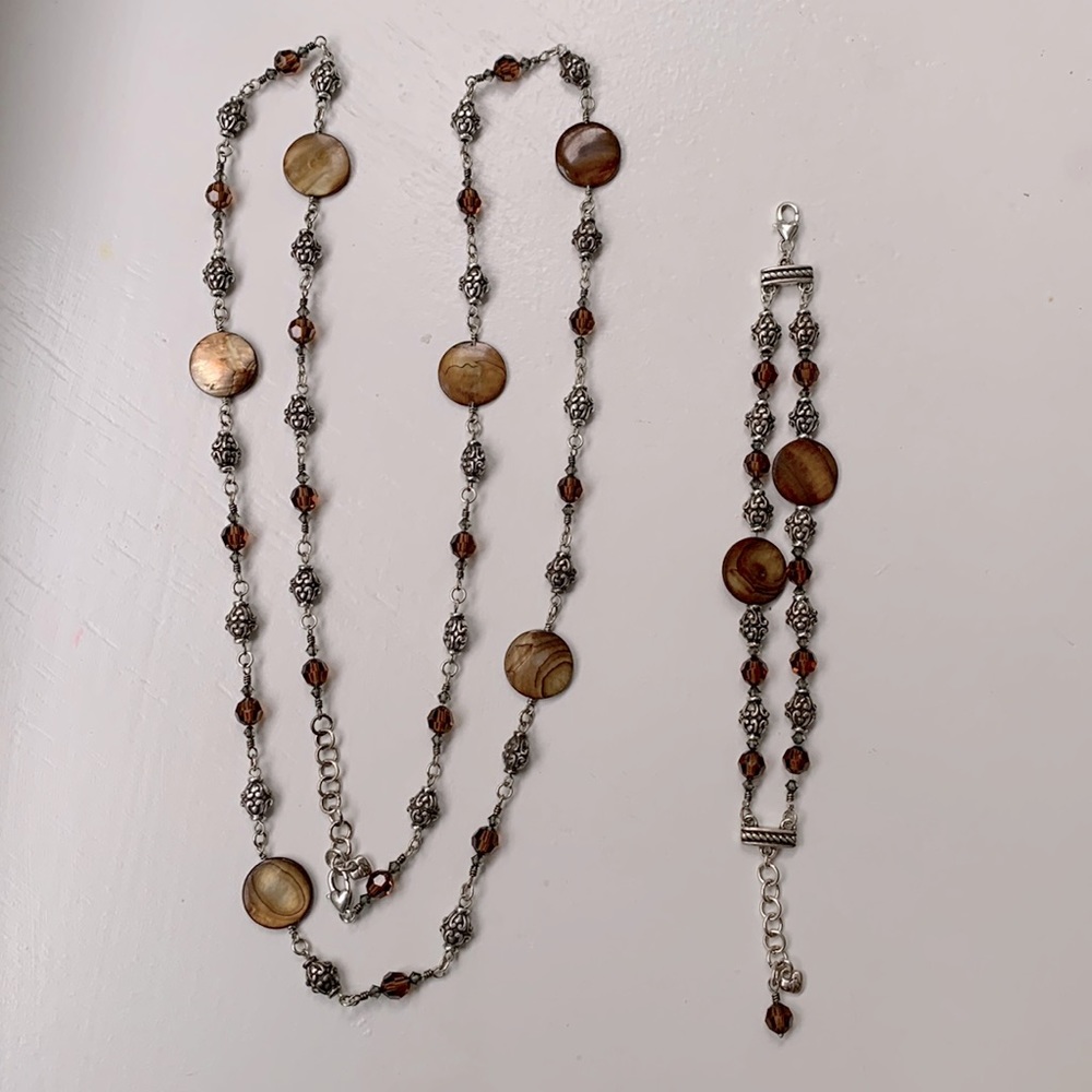 Brighton necklace and bracelet set